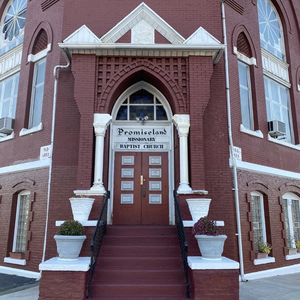 Promiseland Missionary Baptist Church exterior, Buffalo NY